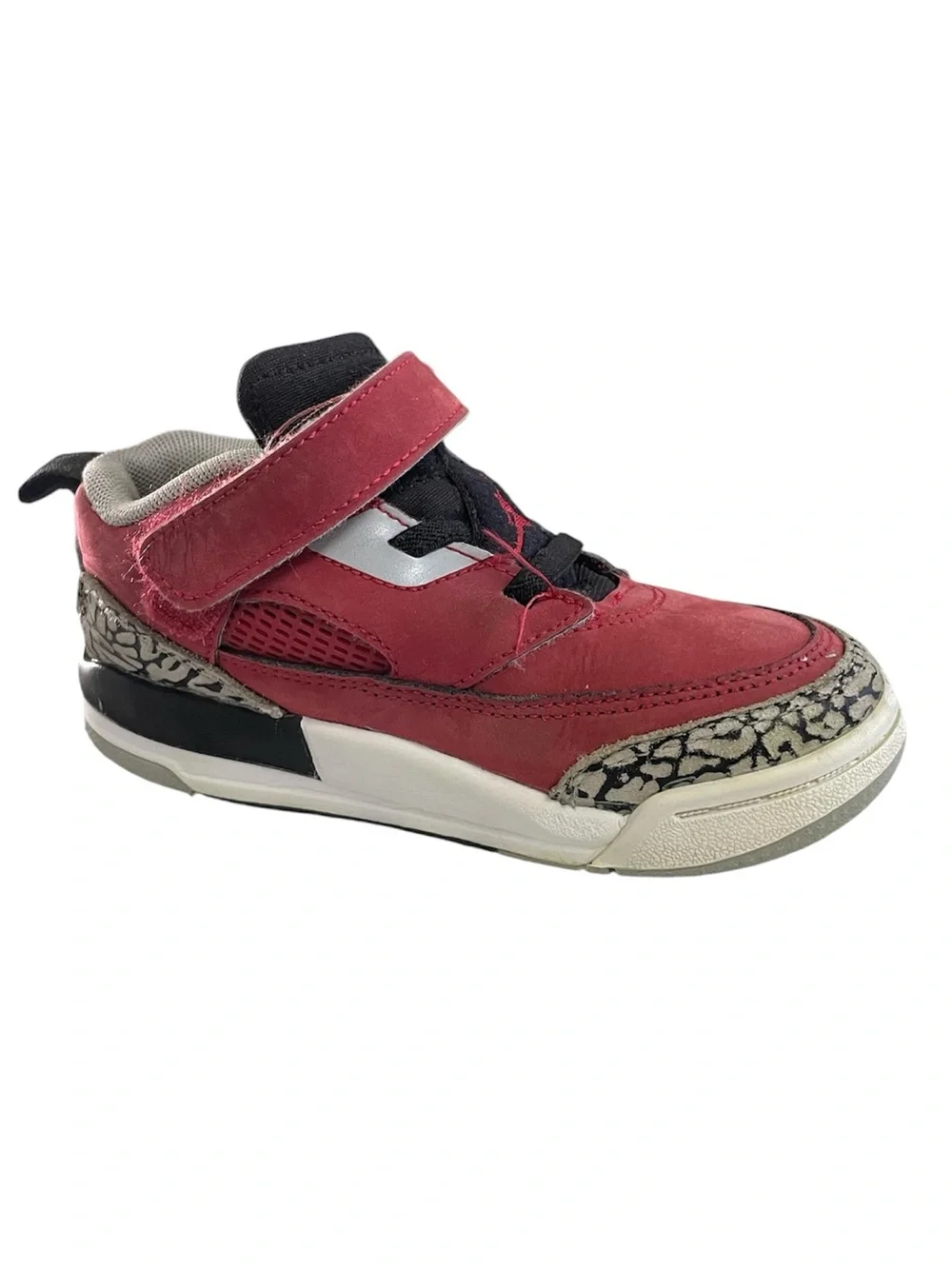 JORDAN Spizike Low Toro Gym Red Colorway Toddler Boy’s size 10